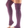 Toesox Sasha Thigh High Socks Dusk