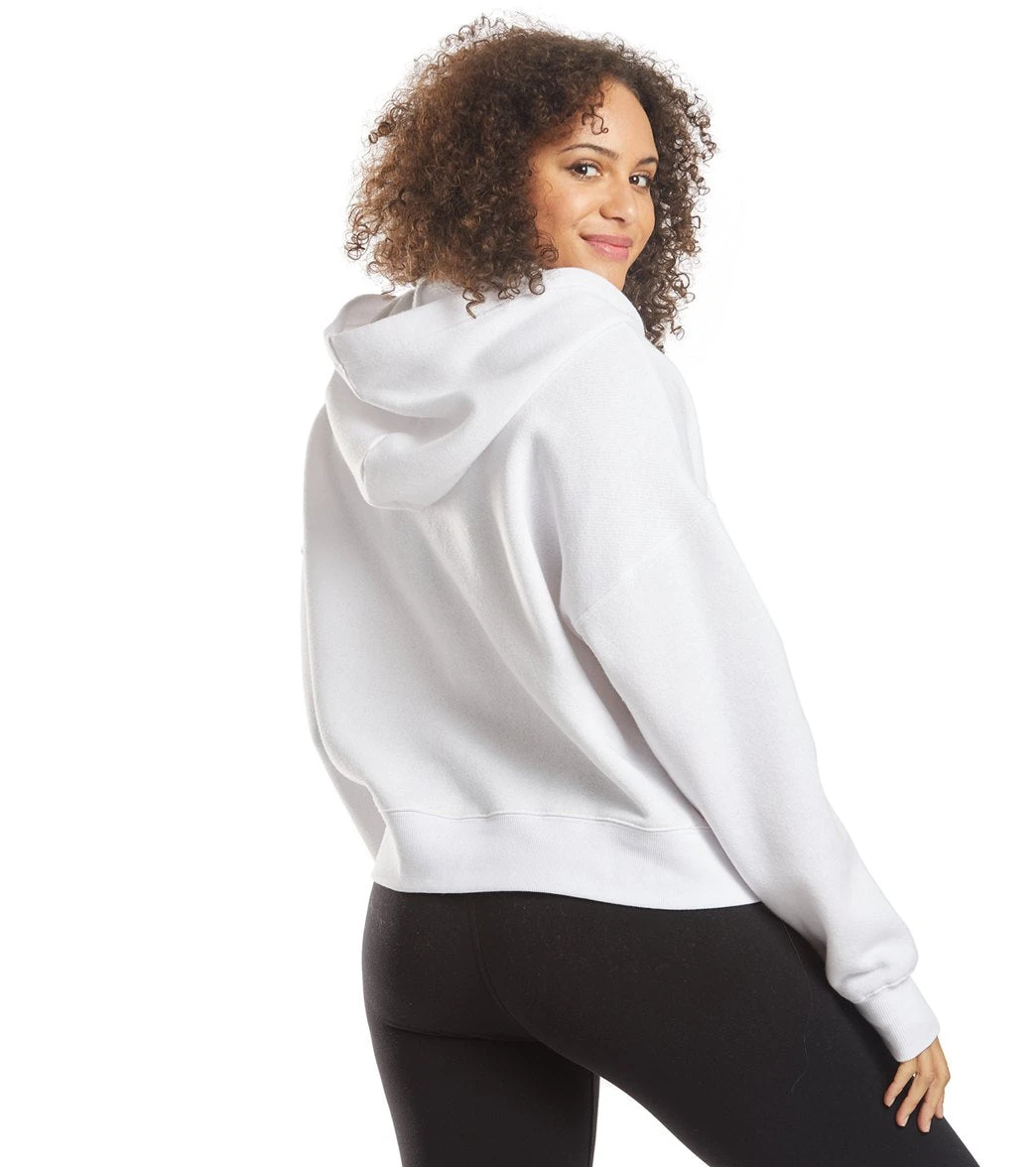 Free People Movement Believe It Hoodie White - Image 2