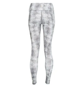Spiritual Gangster Essential High Waisted Yoga Leggings Tonal Snake Print