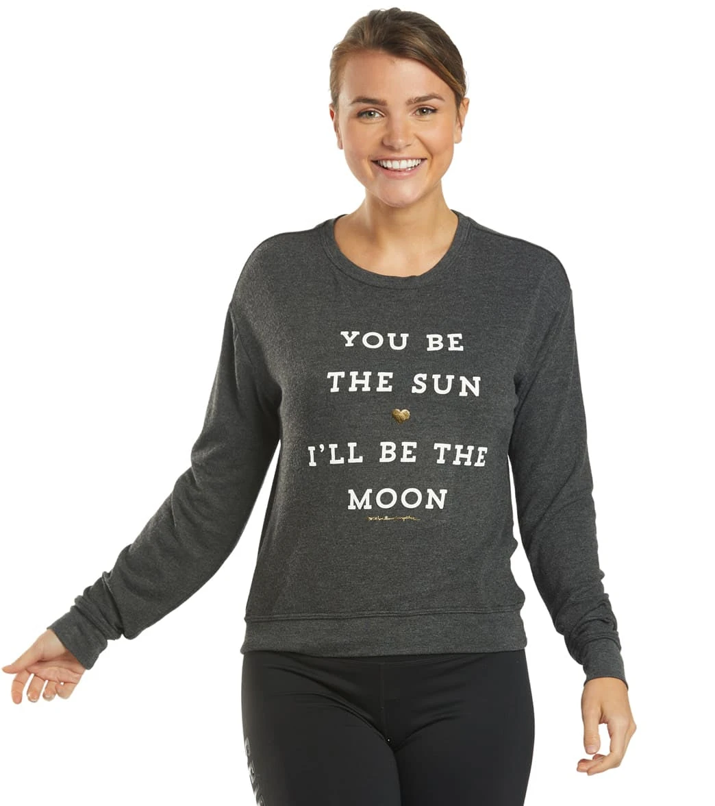 Spiritual Gangster Sun Crew Neck Savasana Vintage Black - Image 5