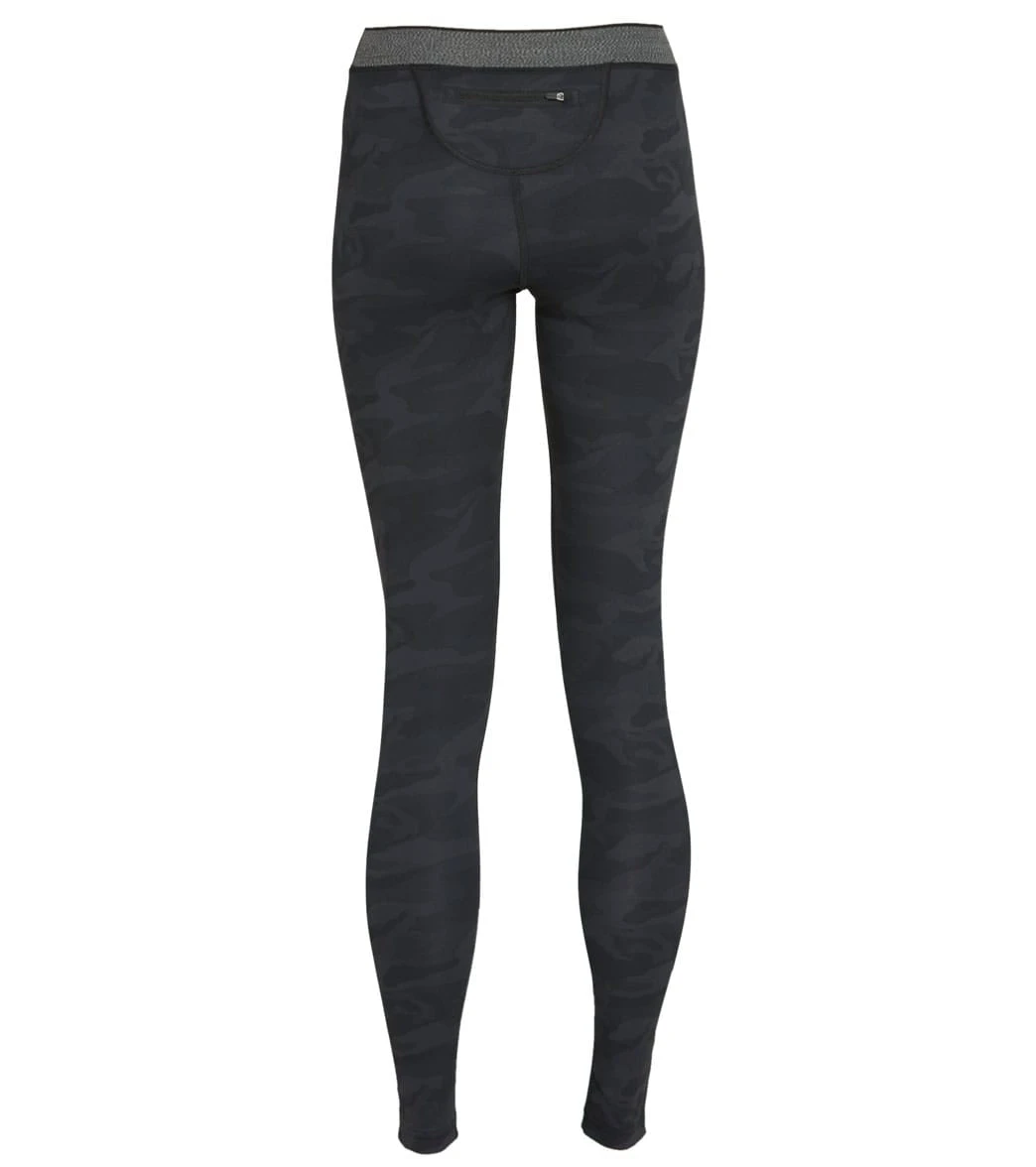 Vuori Limitless Compression Yoga Tights Black Camo - Image 2