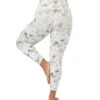 Manduka Pro High Waisted 7/8 Yoga Leggings Grey Tropics
