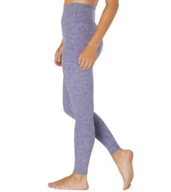 Beyond Yoga Spacedye High Waisted Long Yoga Leggings Dusty Violet/Lovely Lilac