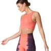 NUX One By One Seamless Yoga Crop Top Coral