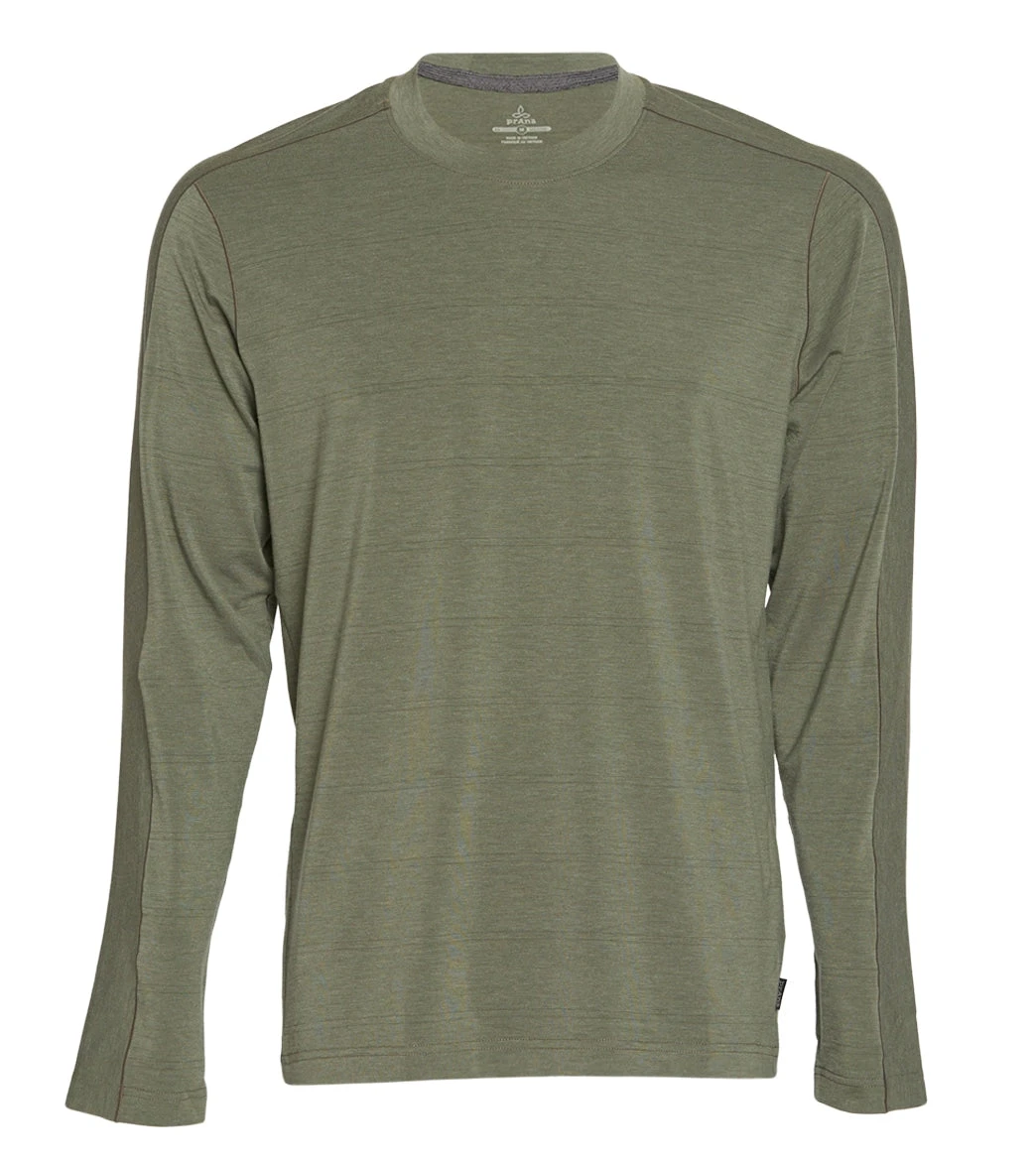 PrAna Men's Watchtower Long Sleeve Rye Green - Image 2