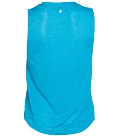 Spiritual Gangster Sunshine Active Muscle Yoga Tank Bright Teal