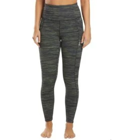 Free People Roll Out Yoga Leggings Black Combo