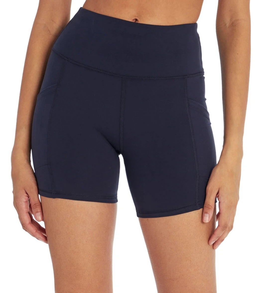 Marika Linnette High Waisted Tummy Control Yoga Shorts - Image 4
