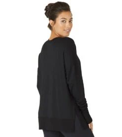 Glyder Lounge Long Sleeve Tee Black