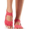 Toesox Bellarina Half-Toe Yoga Grip Socks Hermosa HD