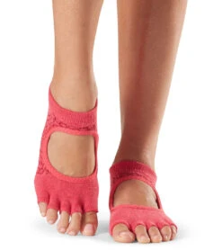 Toesox Bellarina Half-Toe Yoga Grip Socks Hermosa HD