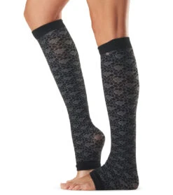 Toesox Jojo Scrunch Knee High Leg Warmers Night