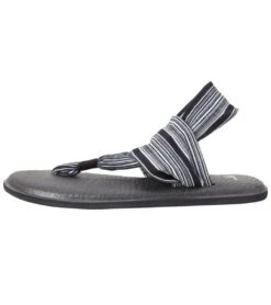 Sanuk Women's Yoga Sling 2 Sandal Black/White