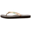 Sanuk Women's Yoga Joy Metallic Flip Flop Rose Gold