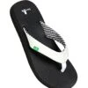 Sanuk Women's Yoga Mat Flip Flop White