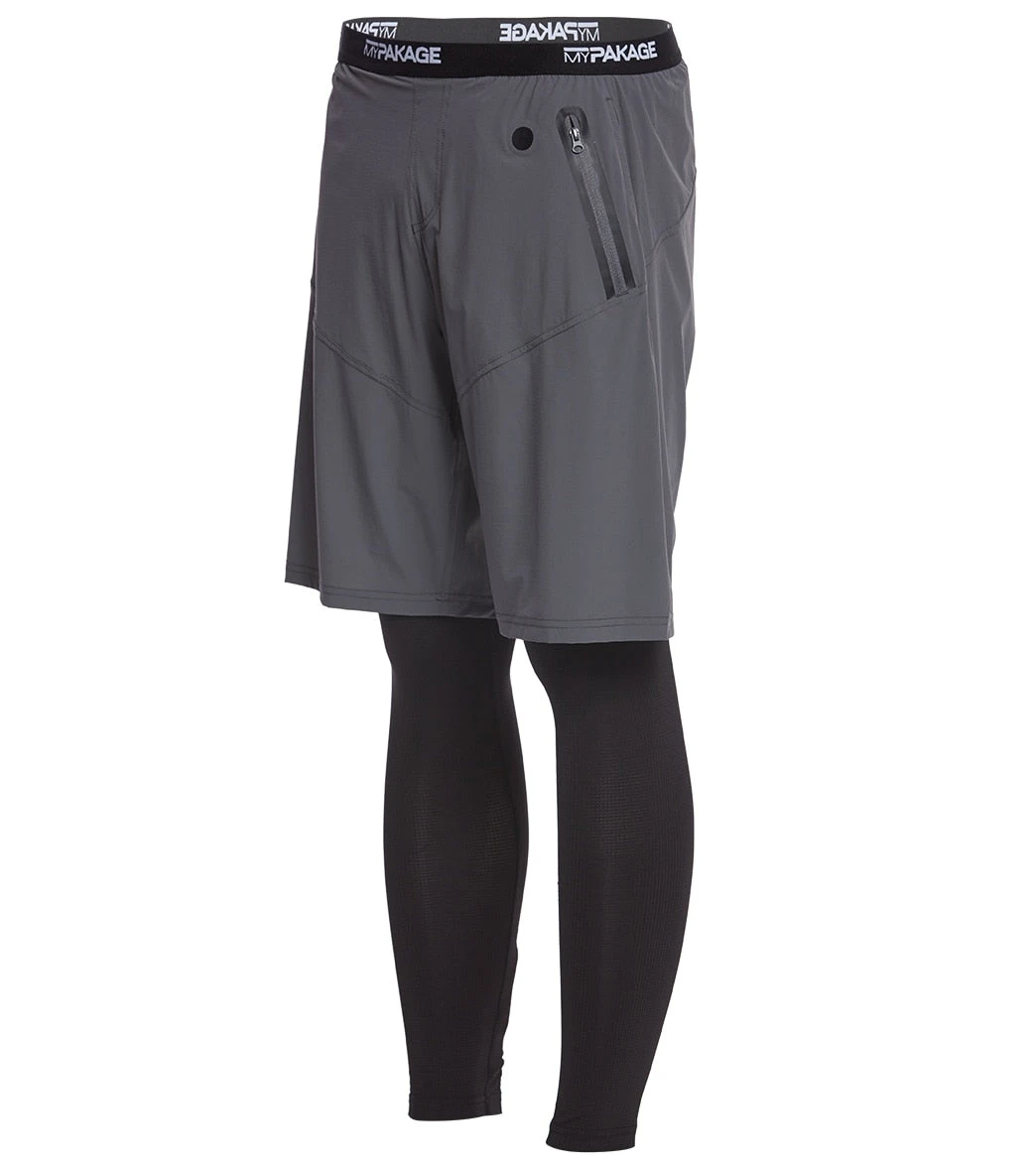 MyPakage Men's Pro 2-in-1 Bottom Black