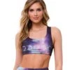 Onzie Graphic Mudra Yoga Sports Bra Solar