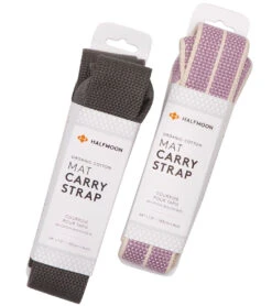 Halfmoon 6' Organic Cotton Loop Yoga Strap Lilac Weave