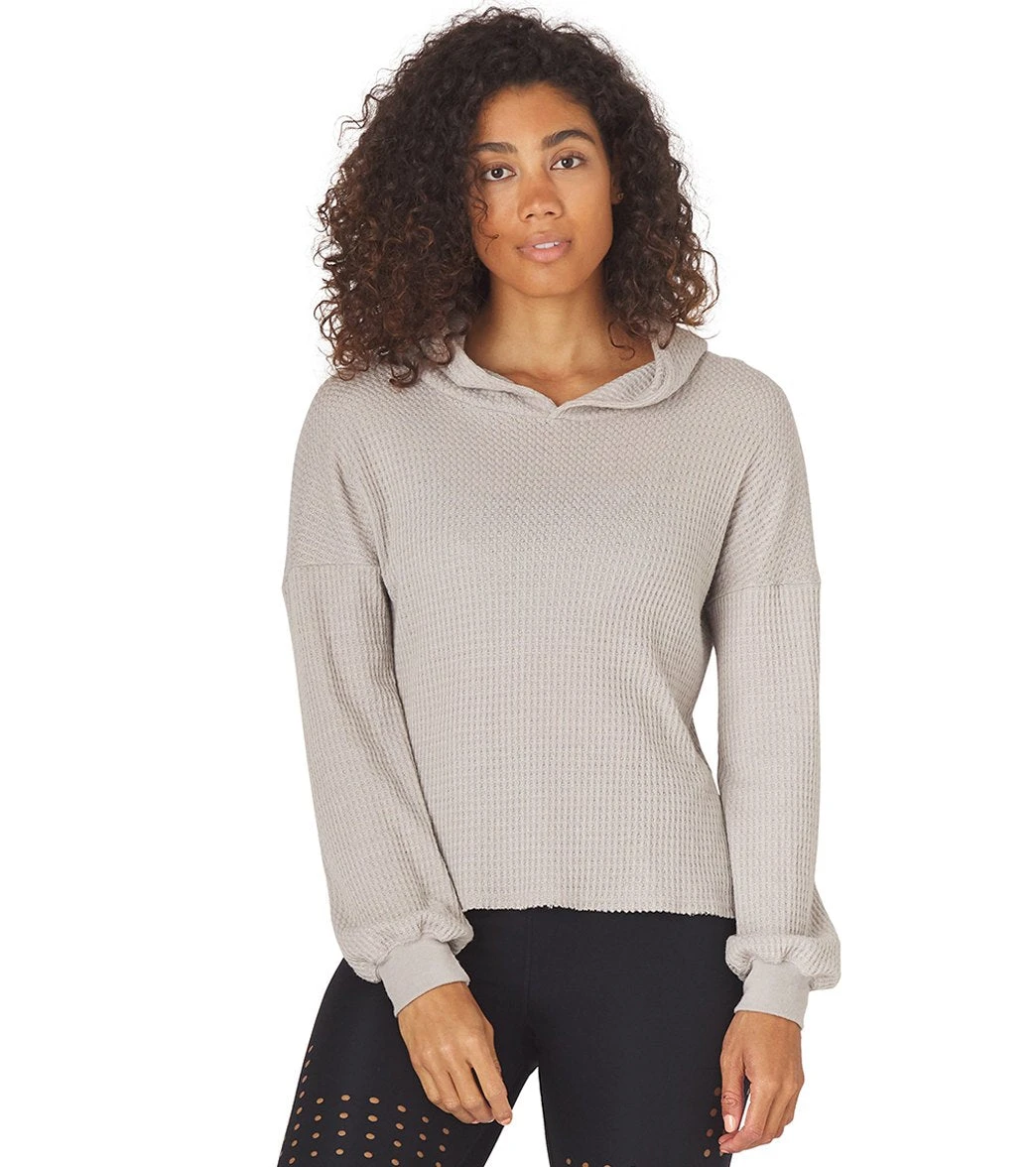 Glyder Rush After Yoga Hoodie Sand - Image 4