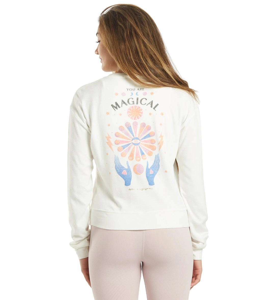 Spiritual Gangster Magical Crew Neck Savasana Pullover - Image 3