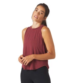 Glyder Electric Yoga Tank Merlot