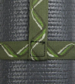 Hugger Mugger Simple Yoga Mat Sling Green Helix