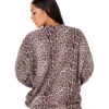Onzie Boyfriend Sweatshirt Leopard