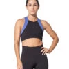 925Fit Zip Line Yoga Sports Bra