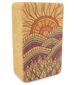 Yoloha Artist Yoga Block 3.5" Mountain Magic
