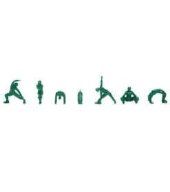 Yoga Joes Series 2 Yoga Joes: Green Green