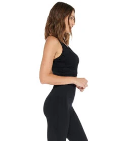 Electric Yoga Elle Long Yoga Bra Black