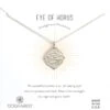 Dogeared Eye Of Horus Necklace