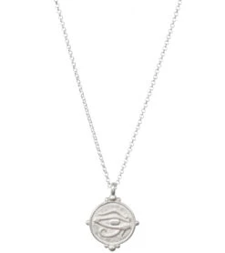 Dogeared Eye Of Horus Necklace Silver