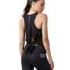 Lilybod Kendall Tie Back Yoga Tank Black