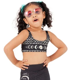 Onzie Girl's Graphic Elastic Yoga Sports Bra