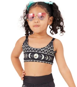 Onzie Girl's Graphic Elastic Yoga Sports Bra Las Lunas