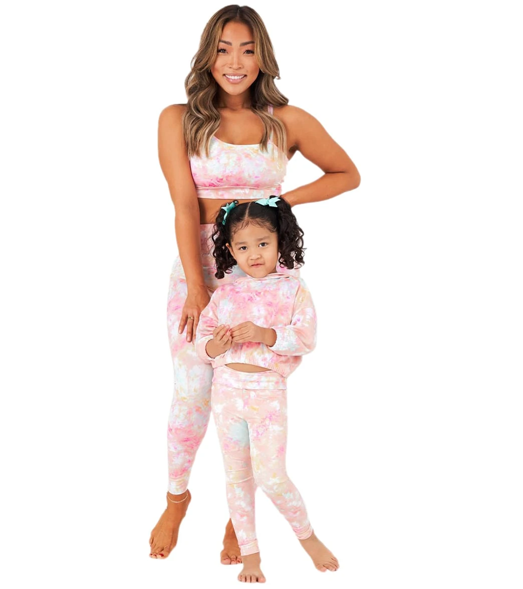 Onzie Girl's Yoga Leggings Rose All Day - Image 2
