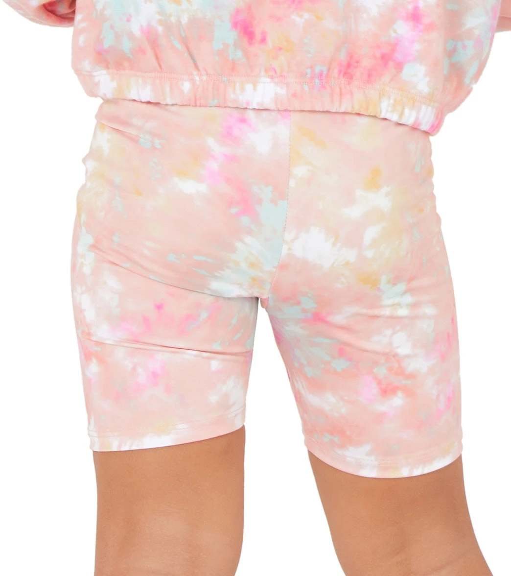 Onzie Girl's Biker Shorts Rose All Day