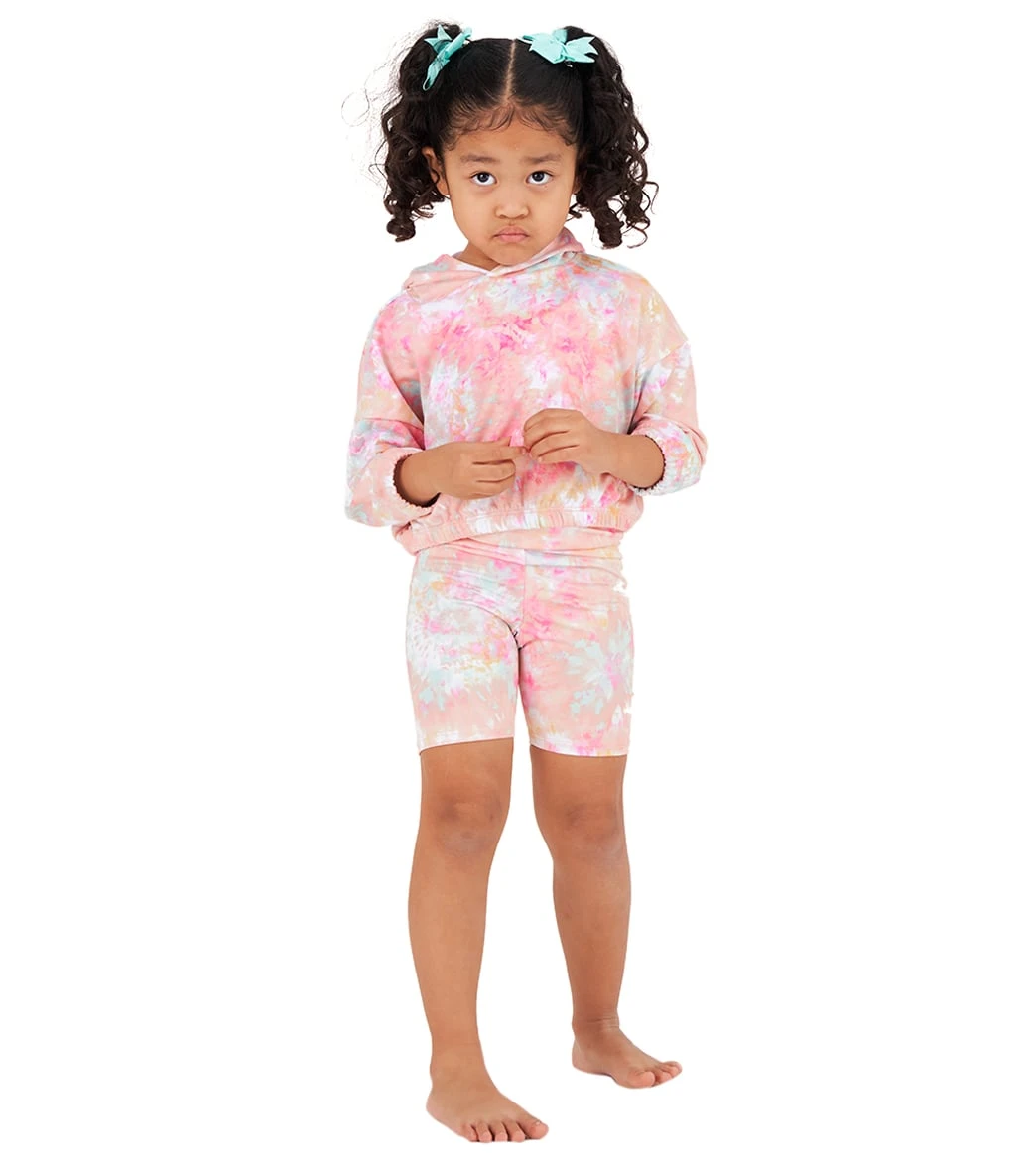 Onzie Girl's Biker Shorts Rose All Day - Image 2