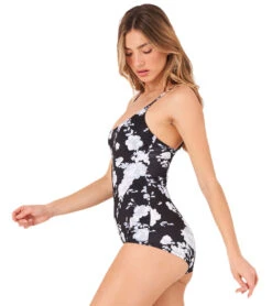 Onzie Yoga & Dance Shortie Leotard Dark Romance