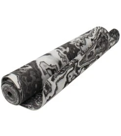 Oak And Reed Eco-Friendly TPE Yoga Mat, Marble Black And White