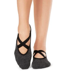 Tavi Chloe Grip Socks Shadow