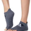 Toesox Grip Half Toe Low Rise Socks Classic Mickey