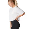 Tavi Crop Tee Salt