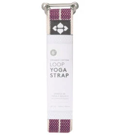 Halfmoon 6' Organic Cotton Loop Strap Plum Weave