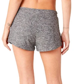 Beyond Yoga Featherweight Spacedye Jogger Shorts Black White