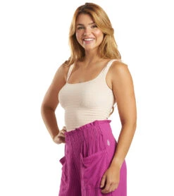 Free People Square One Seamless Cami Crushed