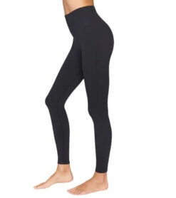 Spiritual Gangster Icon High Waisted Yoga Leggings Black