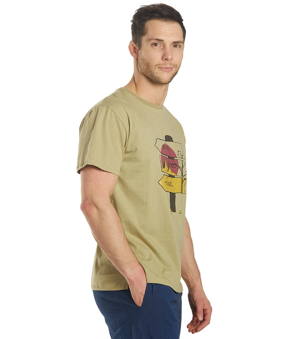 Yak & Yeti Men's T Shirt Be Free Be Kind - Image 2