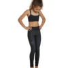 Everyday Yoga Girl Uphold Tribe High Waisted Leggings With Pockets Black Tribal